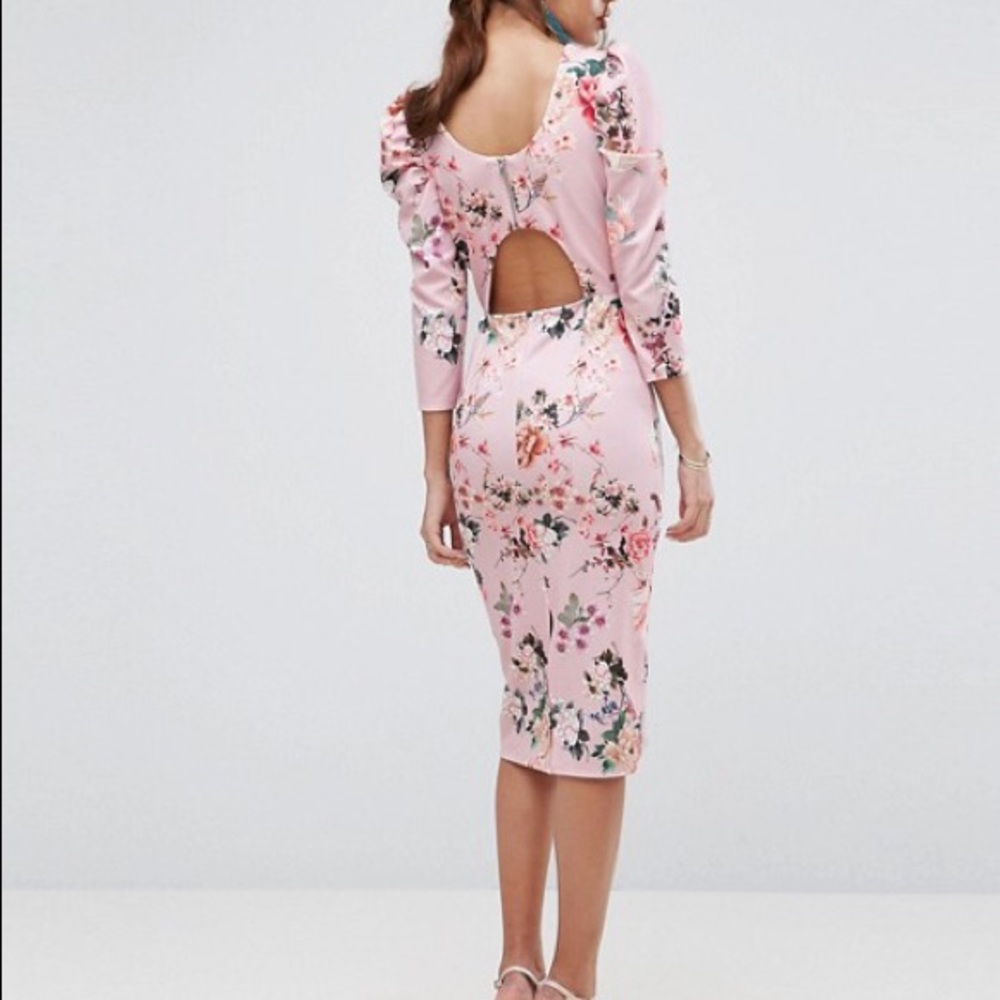 ASOS Floral Midi Dress